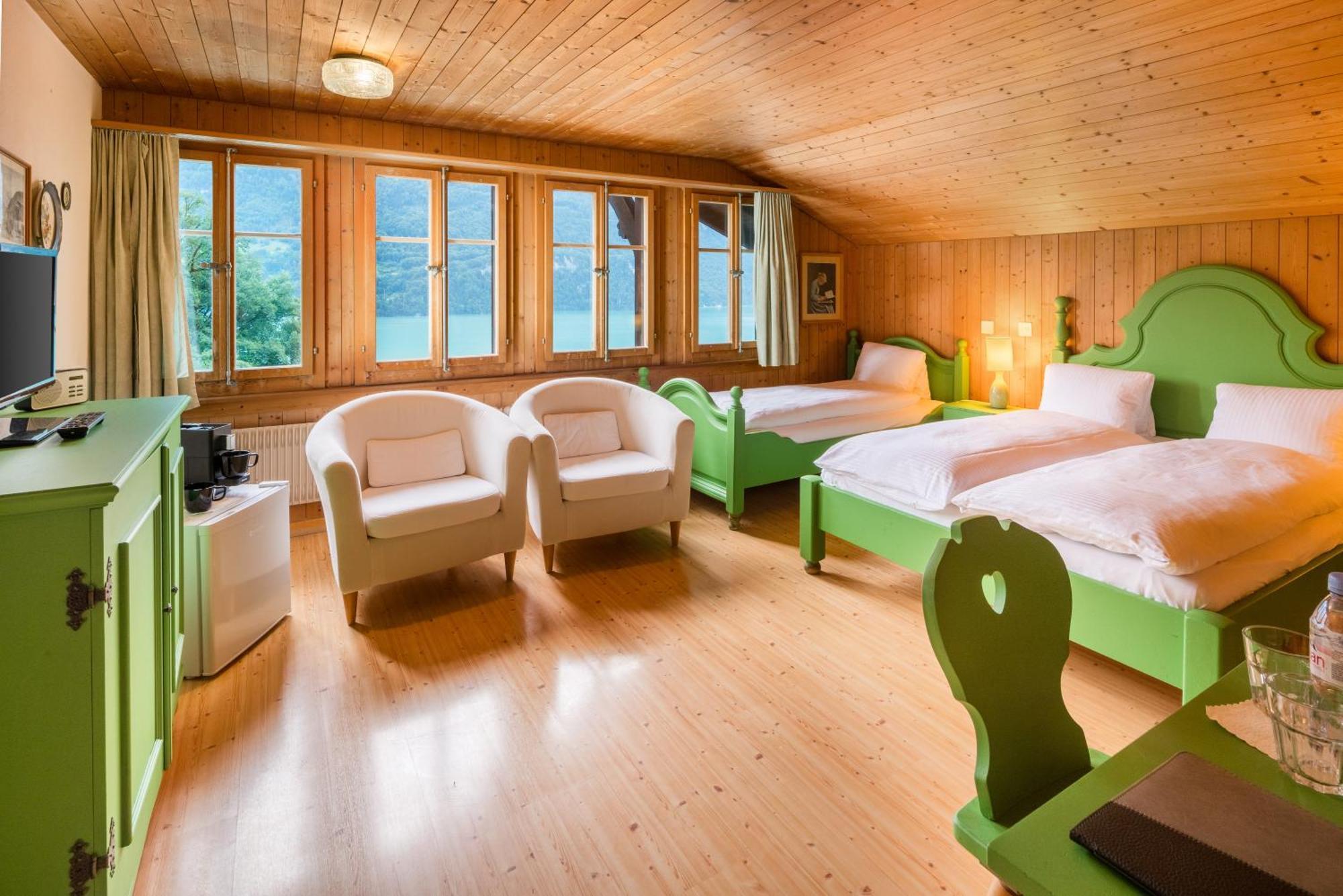 Hotel Lindenhof By Crossworld Ag Brienz  Bagian luar foto